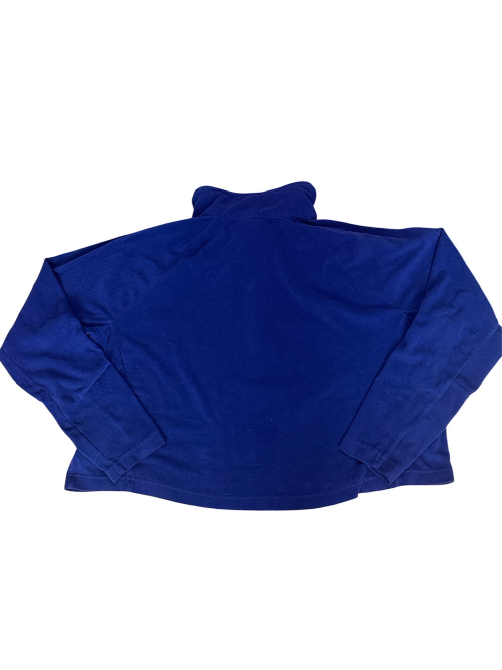 Columbia Women’s Cobalt Blue Quarter-Zip Fleece Pullover Size XL - Picture 4 of 4